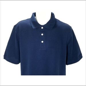 Croft & Barrow Easy Care navy polo